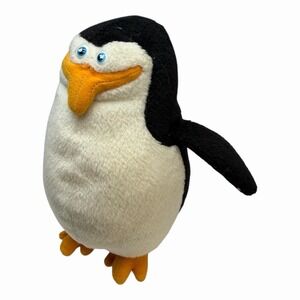 Ty Beanie Babies Madagascar SKIPPER the Penguin Plush 6" Plush Stuffed
